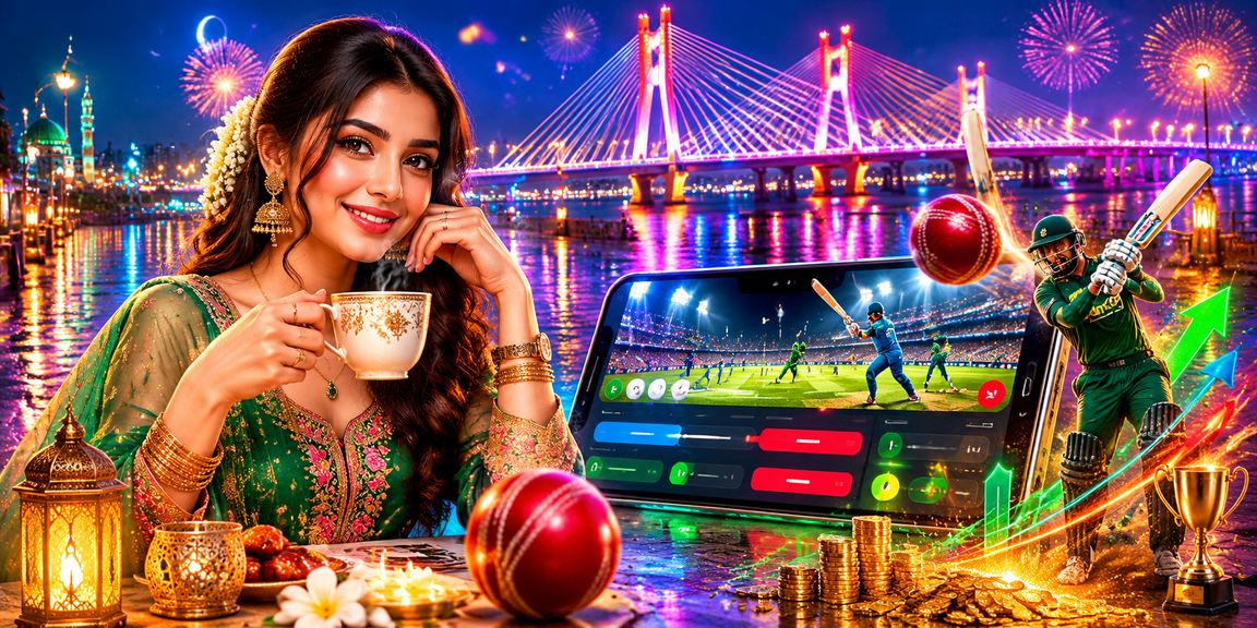 বরিশালে ঈদ উৎসবে ক্রিকেট বেটিং প্রোমোশন উপভোগ করছেন একজন ব্যবহারকারী